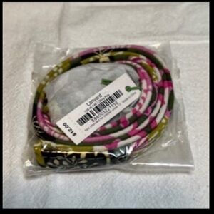 Vera Bradley Lanyard- Olivia Pink